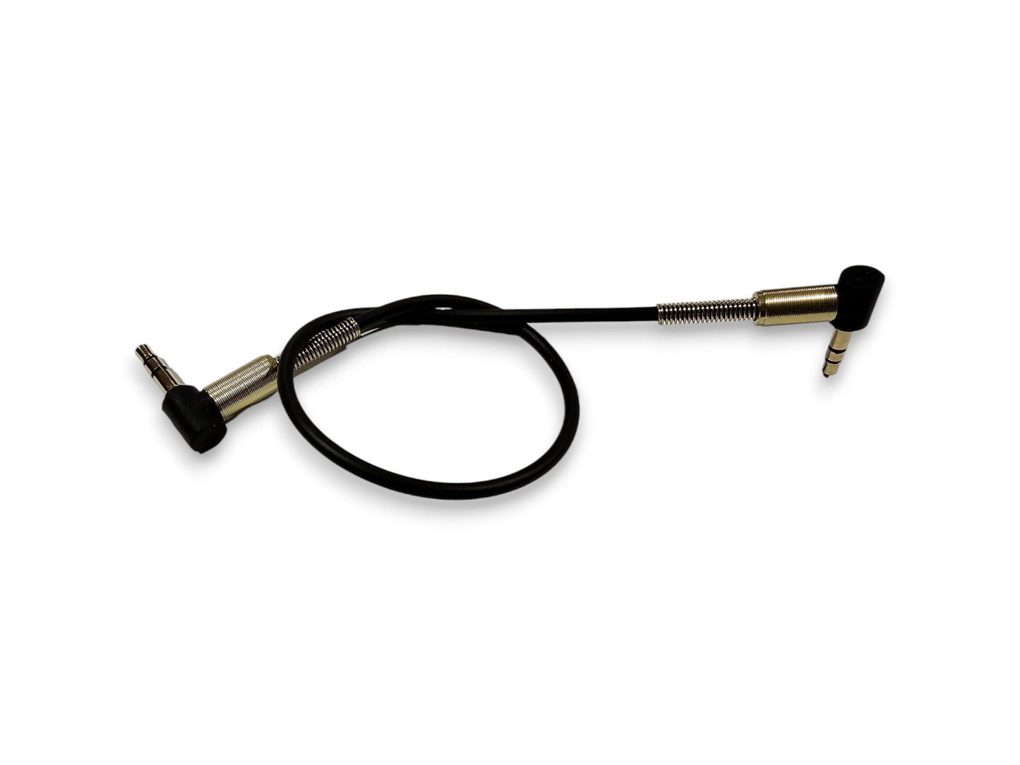 TRS 3.5mm male to 3.5mm male cable 20-30cm 90 degrees both sides - suited for Corne Choc v2.1